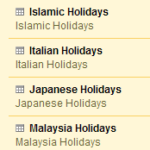 Google Calendar With Holidays