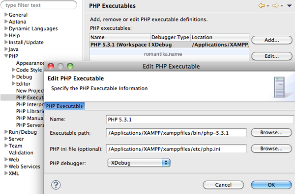 php enable xdebug ampps mac